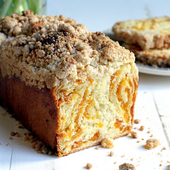 Apricot and Almond Babka