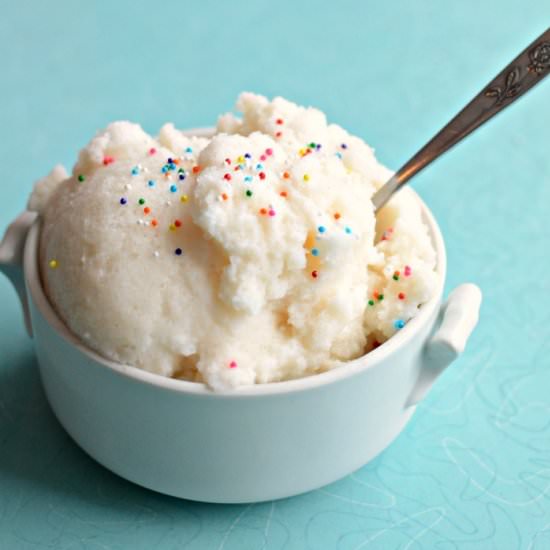 Quick and Easy Snow Ice Cream