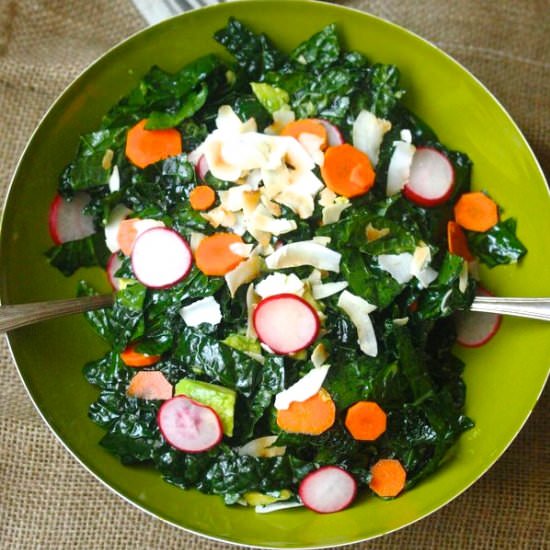 Coconut Kale Salad