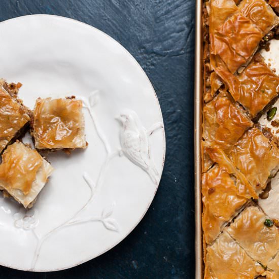 Honey Rose Water Baklava