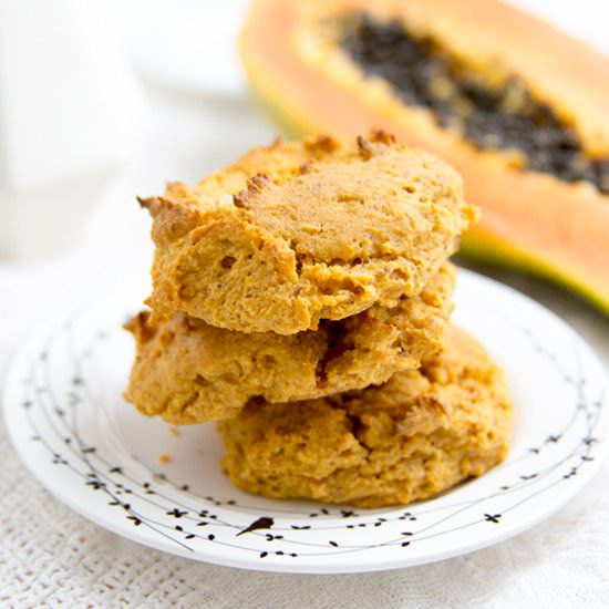 Papaya Shortbread
