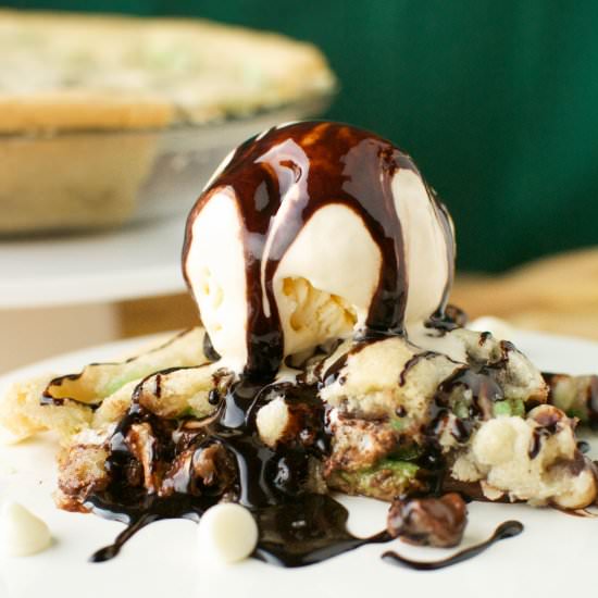 Mint Chocolate Cookie Pie