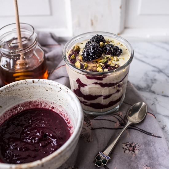 Black Tea Infused Irish Porridge