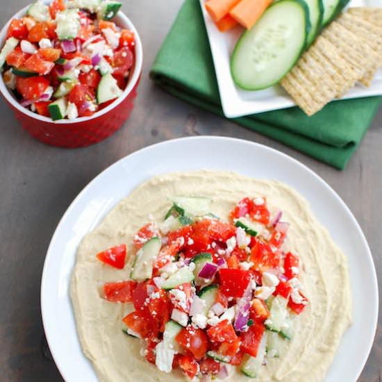 Greek Hummus Plate