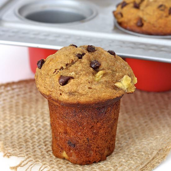 Peanut Butter Banana Chocolate Chip