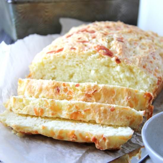 Mozzarella & Parmesan Quick Bread
