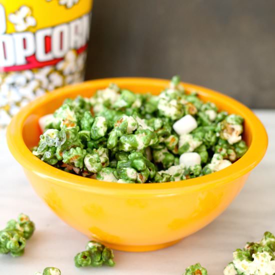 St. Patricks’ Day Caramel Corn