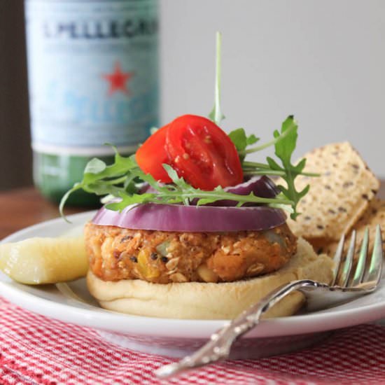 Chickpea Quinoa Vegan Burgers