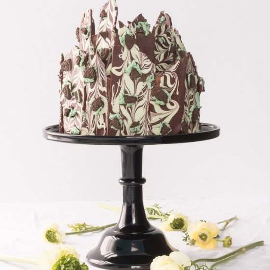 Chocolate Irish Creme Layer Cake