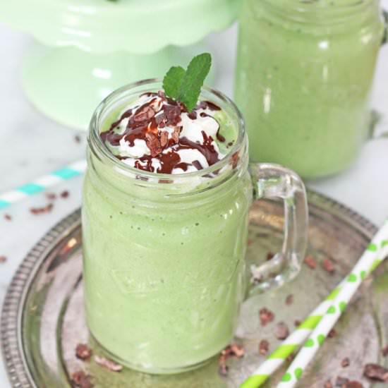 Healthy Shamrock Shake