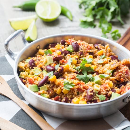One Pan Mexican Quinoa