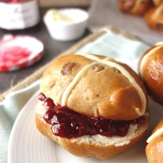 Homemade Hot Cross Buns