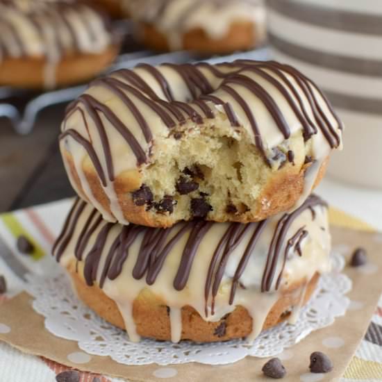 Mocha Chocolate Chip Donuts