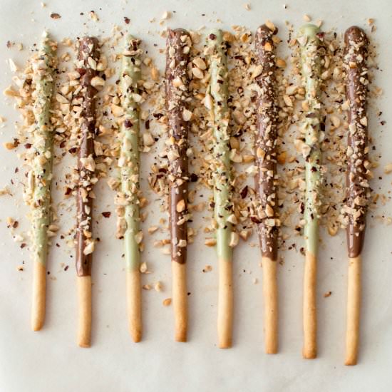 Homemade Pocky Sticks