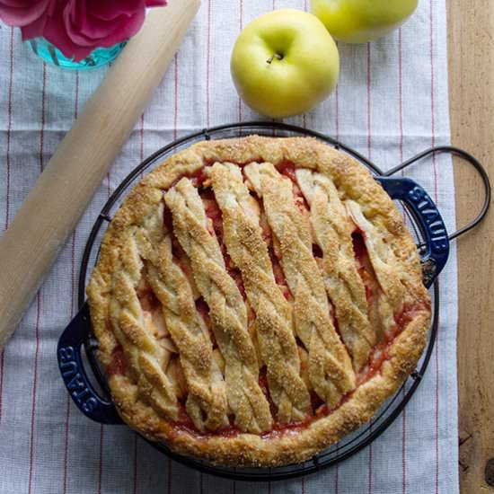 Blushing Apple Pie