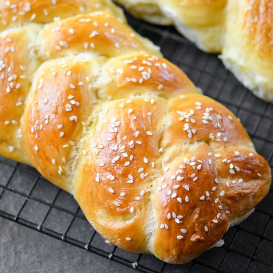 Braided Challah Bread
