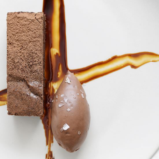 Brownie Bar, Dairy Free Choc Mousse