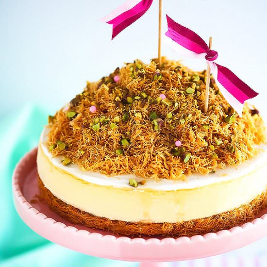Kanafeh Cheesecake