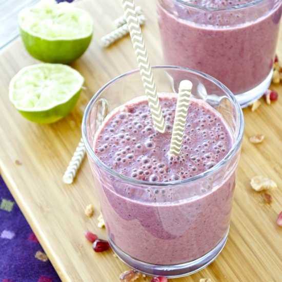 Berry Pomegranate Smoothie