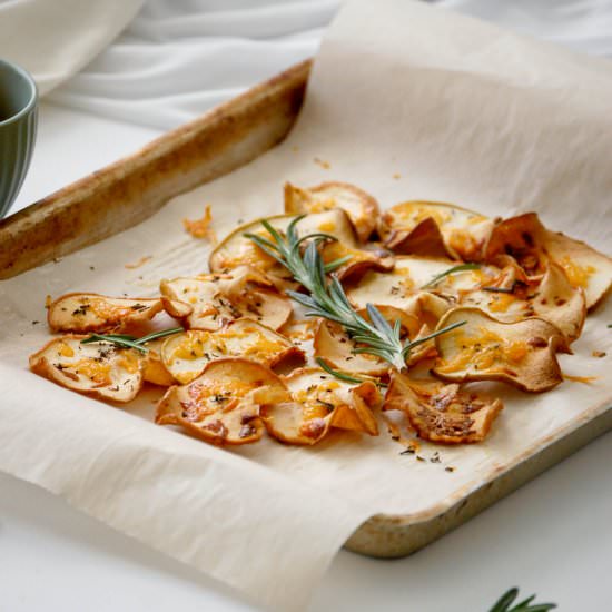 Cheddar Apple Chips