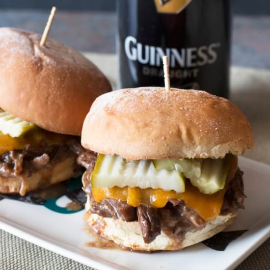 Guinness Braised Short Rib Sliders