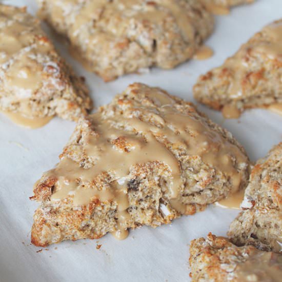 Banana Pecan Scones