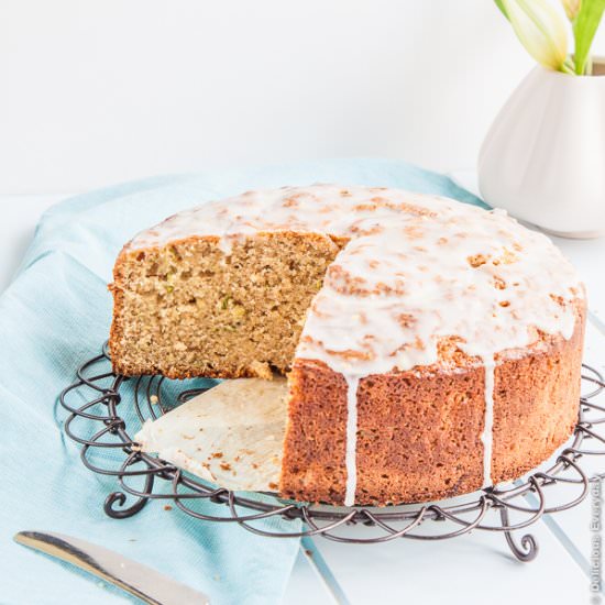 Spelt, Zucchini and Lemon Cake