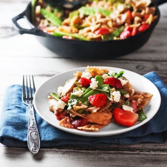 Strawberry Chicken Pasta
