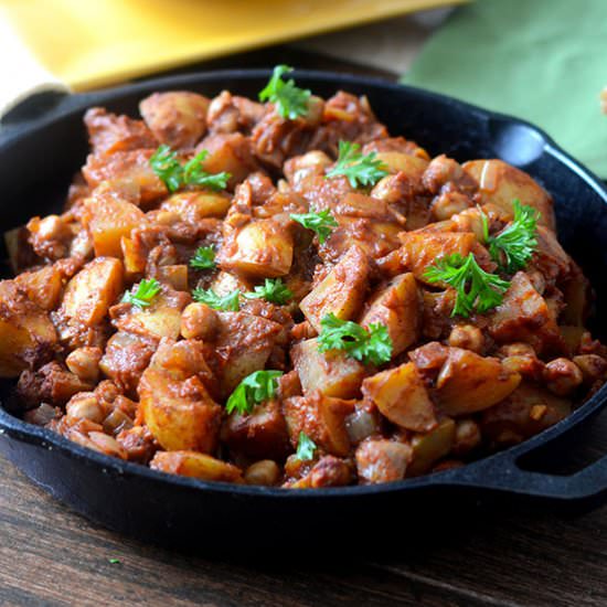 Turkish Chickpeas & Potatoes
