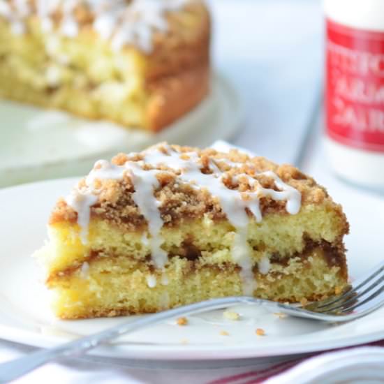 Double-Streusel Coffee Cake