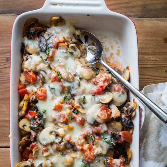 Rustic Polenta Casserole