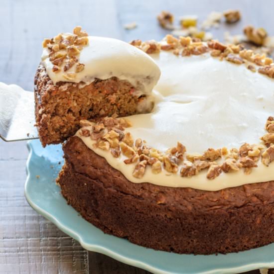 Kitchen Sink Healthy Carrot Cake