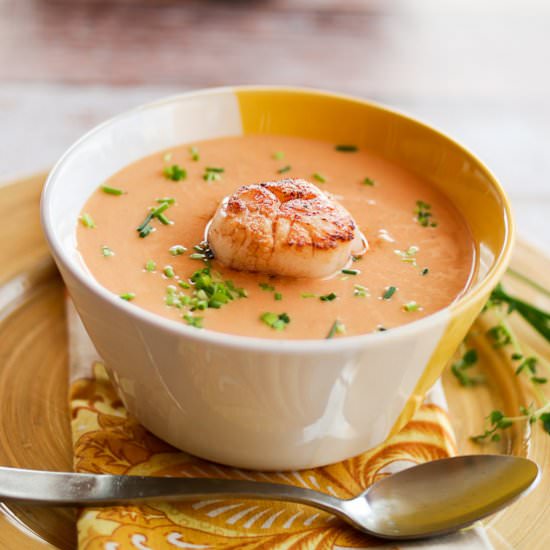 Irish Scallop Bisque
