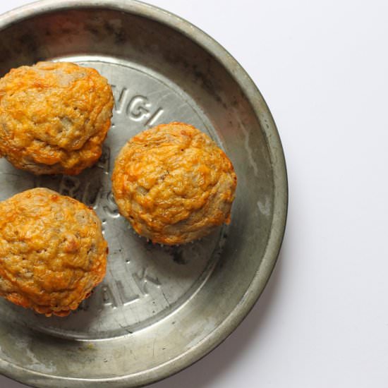 Sausage and Cheese Breakfast Muffin