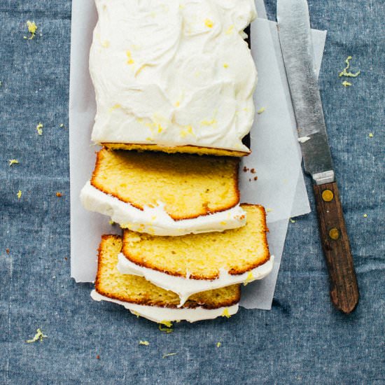 Lemon Glazed Pound Cake
