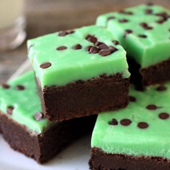 Chocolate Mint Brownies