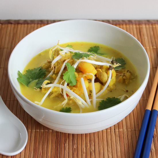 Chicken and Shrimp Laksa