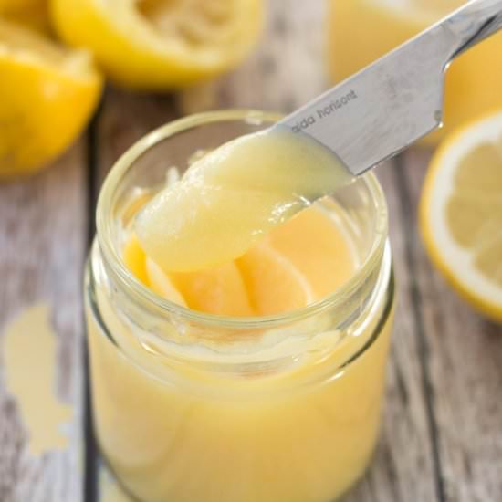 Homemade Microwave Lemon Curd