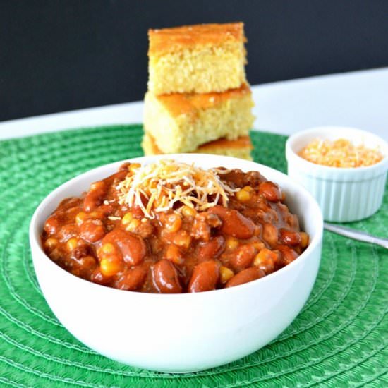 Slow Cooker Taco Chili