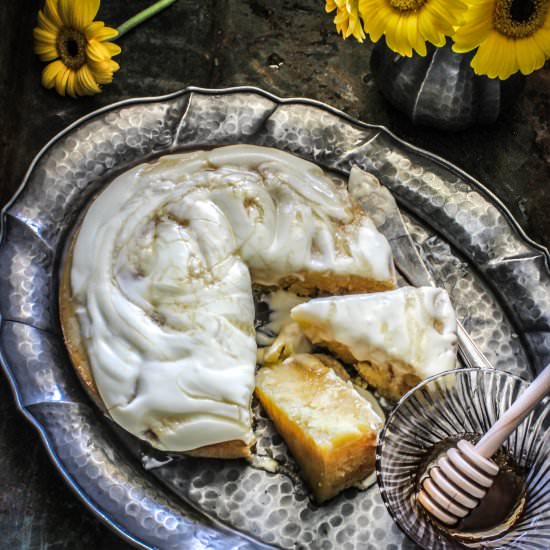 Pineapple White Chocolate Mud Cake