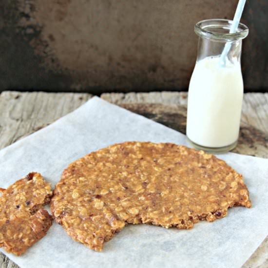Big As Your Head Oat, Pecan Cookies