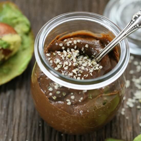 Irish Cream Avocado Mousse