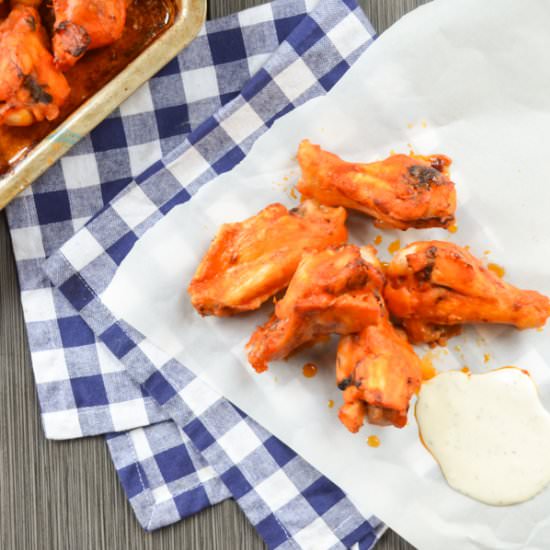 Baked Hot Wings