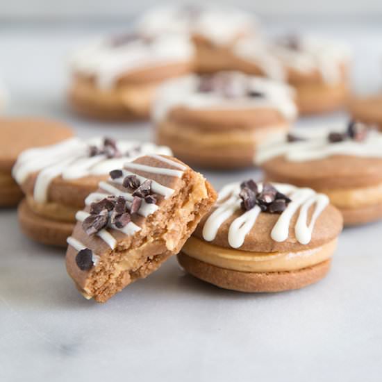 Peanut Butter Espresso Cookies