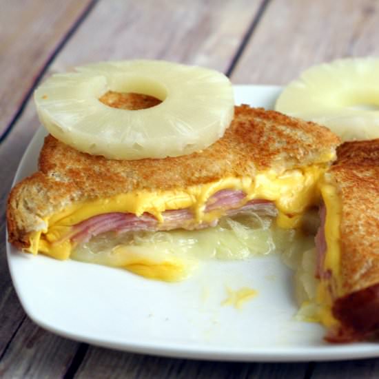 Hawaiian Grilled Cheese