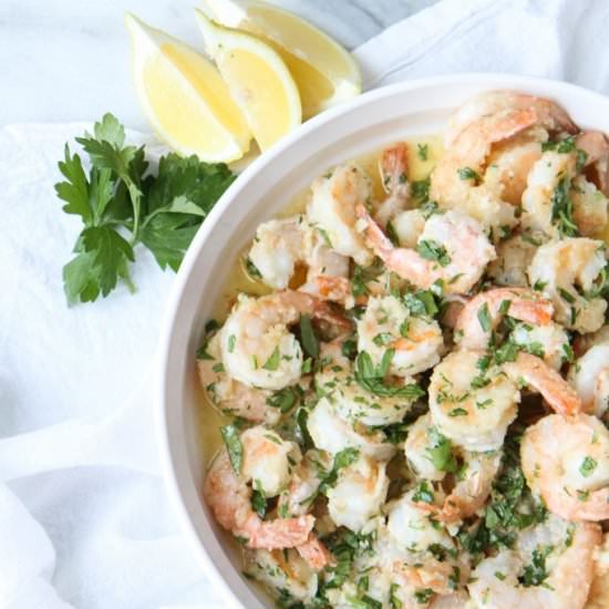 Gluten-Free Shrimp Scampi