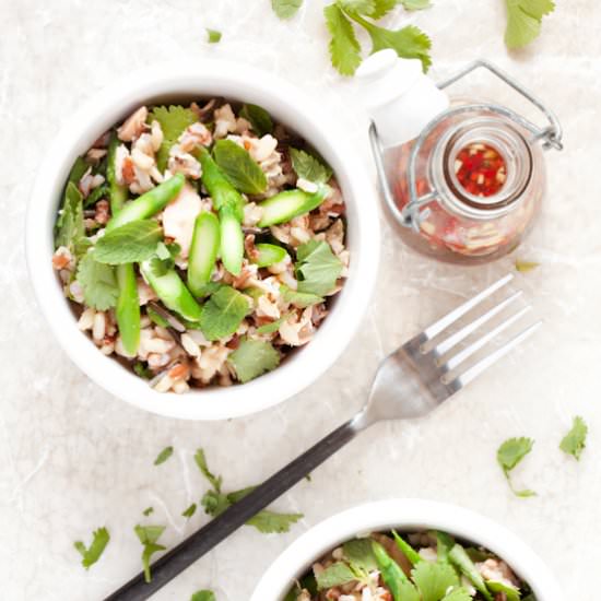 Thai Salmon & Wild Rice Lunch Bowls