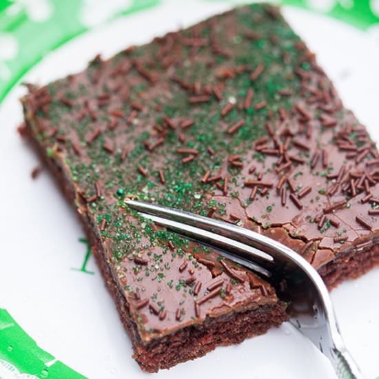 Guinness Chocolate Sheet Cake