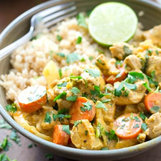 30-Minute Chicken Veggie Curry