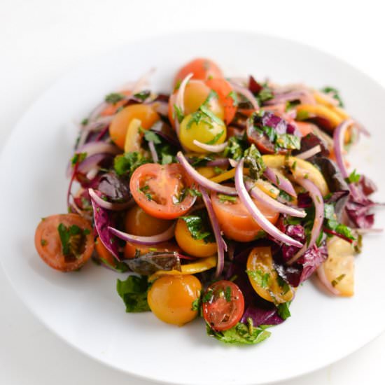 Tomato & Roasted Lemon Salad